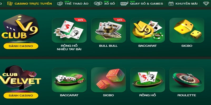 Xổ số bùng nổ trên trang V9 BET 